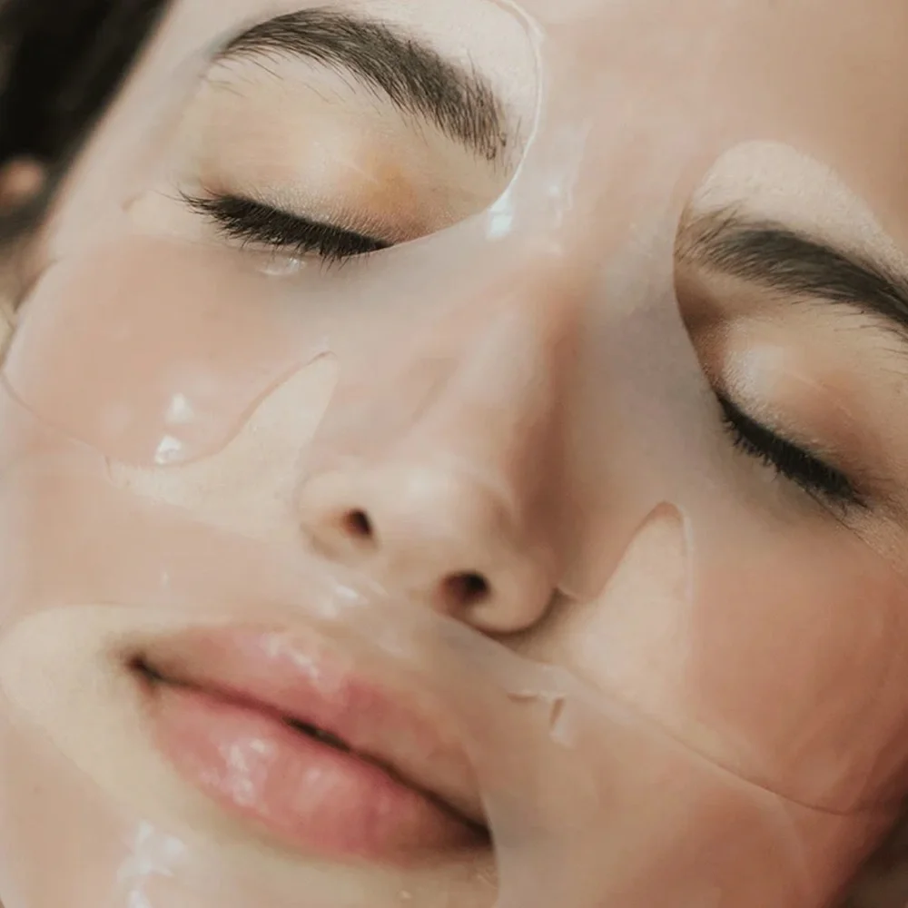 Karuna Skin Collagen Hydrogel two (2) Face Masks calms, boosts hydration +more